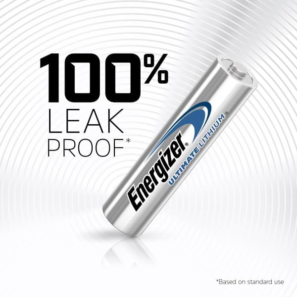 Energizer AA Ultimate Lithium Battery 4-Piece Set