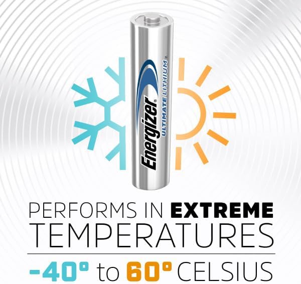 Energizer AA Ultimate Lithium Battery 4-Piece Set
