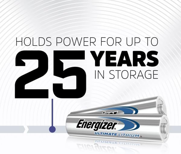 Energizer AAA Ultimate Lithium Battery 4-Piece Set