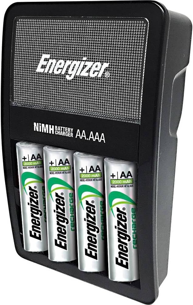 Energizer Maxi Charger with 4 x 2000Mah AA Batteries