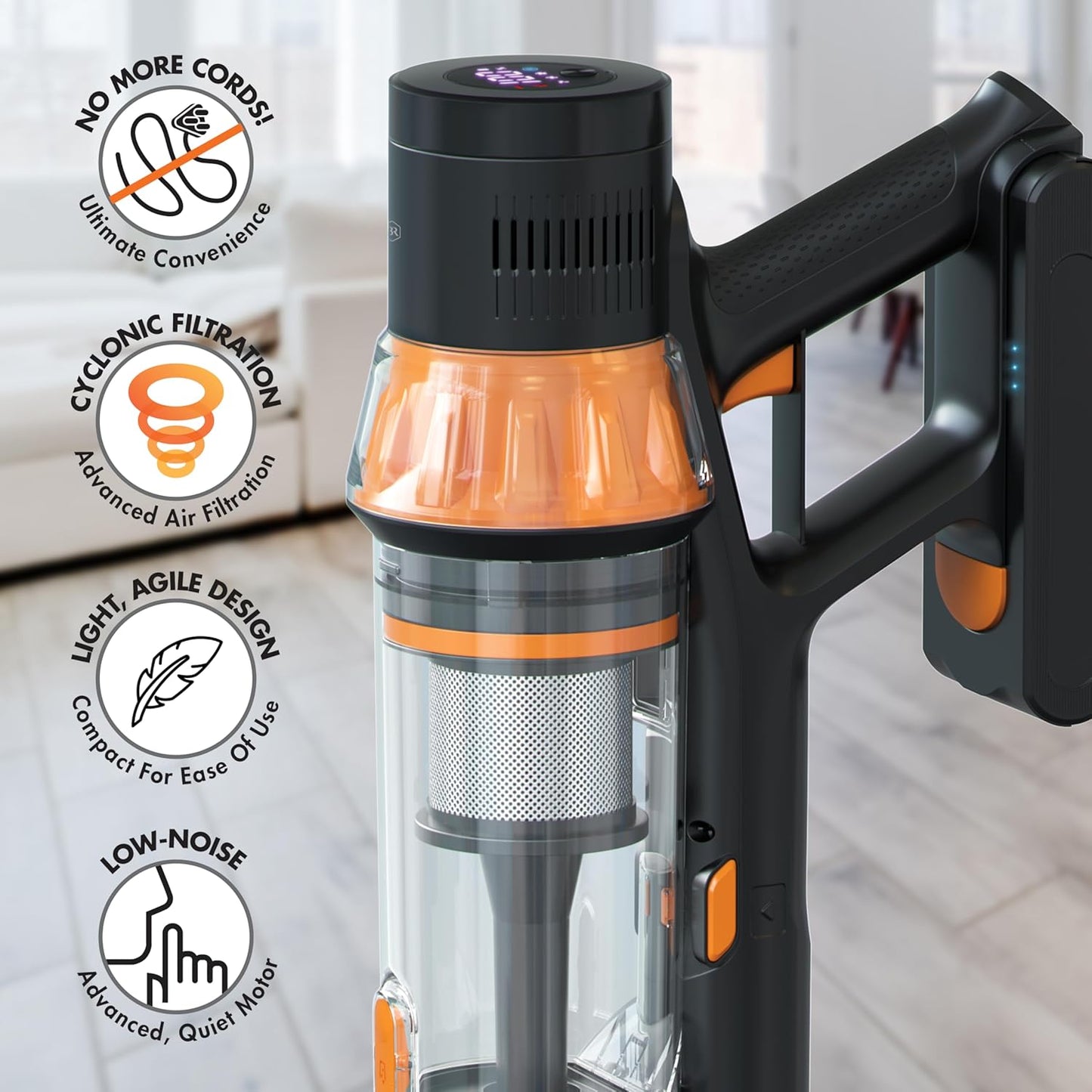 Bennett Read Duo Force 2-in-1 Upright Cordless Vacuum Cleaner